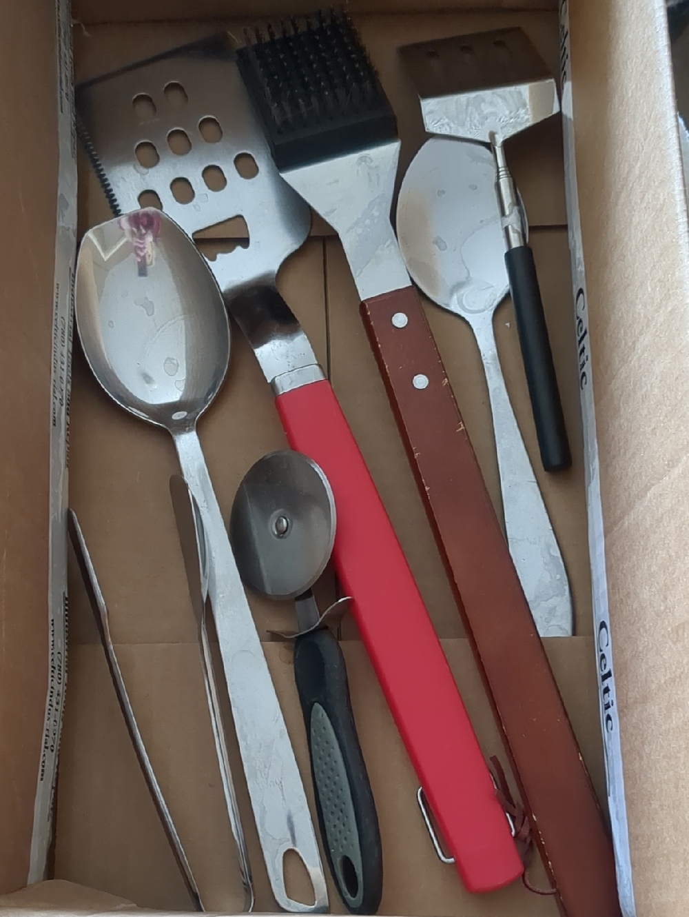 Assorted BBQ Stainless Steel Utensils